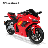 Factory Direct Sale 72V 102Ah Lithium Battery High Speed Electric Motorcycle Powerful E-Motorbike for City Riding Red
