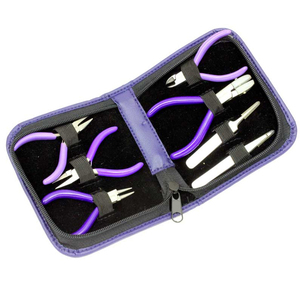 Kit de Alicates de Precisión para Joyería de Acero Inoxidable - Juego de Mini Herramientas para Cortar Alambre y Fabricación de Joyas - Product Image 1