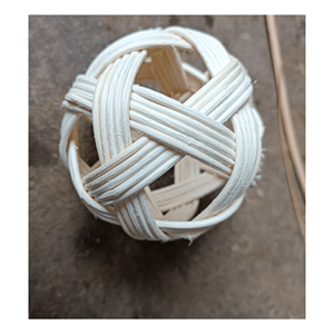 ลูกบอลหวายธรรมชาติแบบแขวนลูกบอลหวายหน้าต่างห้องนั่งเล่น - Product Image 6