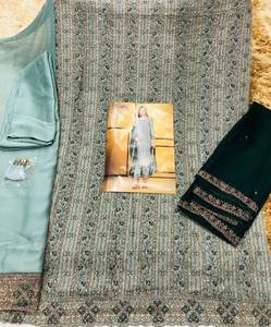 Suministro al por mayor Chinon y Santoon Ropa étnica Kurti Pant con Dupatta Set para mujeres y niñas Wear - Product Image 6