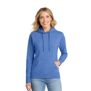 Sweat à capuche en coton mélangé OEM pour femme Sweat à capuche confortable et chaud pour temps froid et l'extérieur - Product Image 1