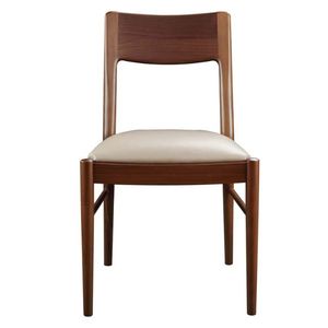 เก้าอี้ทานอาหารไม้สักแข็งสไตล์นอร์ดิกสไตล์ใหม่เก้าอี้ร้านอาหารหรือคาเฟ่ - Product Image 6