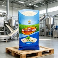 Sac en PP tissé écologique et durable, personnalisable pour l'agriculture, le riz, la farine, les engrais et les aliments pour animaux, avec impression sur mesure