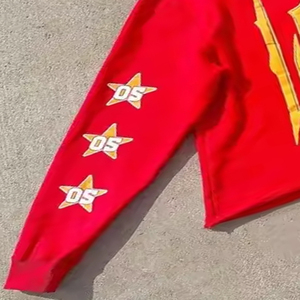 Jersey con estampado de abullonado personalizado, ropa de invierno con capucha cálida, nueva moda, Sudadera con capucha mezclada de algodón a la moda para hombres - Product Image 5