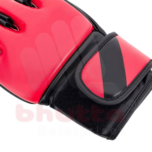 Gants de boxe MMA en cuir respirant et légers, sans doigts, entraînement professionnel, unisexe - Product Image 3