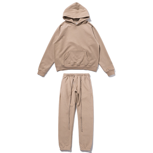 High Quality Custom Women Luxury Tech Fleece Tracksuit Sweatsuits Oversized Hoodie and Sweatpants <b>Set</b> for Women 2026 - Product Image 5