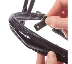 Reyna Bridle BRITTER BRIDLE SOFTY MUCHOS COLORES OPCIONES Genuino Marrón oscuro Personalización - Product Image 3