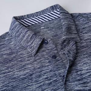 เสื้อโปโลไซส์ใหญ่สำหรับผู้ชายผ้าถักสีพื้นใส่สบายพิมพ์ลายสไตล์ลำลอง - Product Image 6