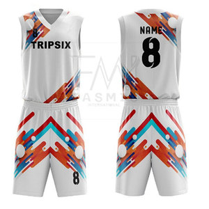 Best Selling Personalized <b>Men's</b> Adult Basketball Uniform Set 100% Polyester Breathable Printed Custom Logo <b>Patches</b> Sublimation - Product Image 1