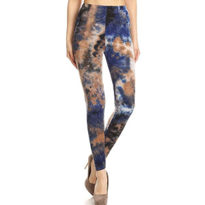 Vente en gros Sport Cravate Leggins Cravate Die Leggings de yoga Tye Dye Gym Wear Tie Dye Pantalon Vêtements de sport pour femmes - Product Image 2