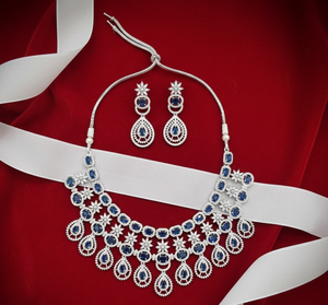 Ensemble de collier et de boucles d'oreilles de mariée de qualité supérieure pour femmes, bijoux de fête de mariage traditionnels, haute qualité, adapté = - Product Image 4