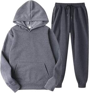 Survêtements 2 pièces de jogging actif pour hommes, survêtements à manches longues avec tenues décontractées imprimées pour l'hiver, survêtements décontractés pour hommes - Product Image 4