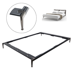 Vangeni-Marco de la cama italiana de gama alta <span class=keywords><strong>Flex</strong></span> From Bed Base Modern Queen Size Aluminio Pata de la cama - Product Image 1