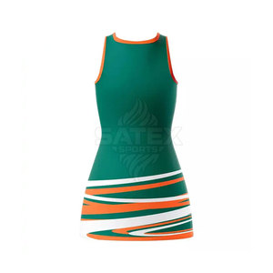 Nuevo personalizar al por mayor precio barato Netball uniforme mejor calidad diseño mujeres Netball uniforme - Product Image 2
