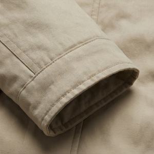 Veste parka d'hiver à manches longues pour homme, capuche standard, polaire en coton rembourré, vêtement formel surdimensionné, manteau chaud de haute qualité - Product Image 6