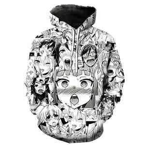 Vente en gros de sweat à capuche à sublimation personnalisé pour hommes pullover en polyester 3d blanc avec fermeture éclair vêtements de sport en vrac à la mode vêtements de sublimation - Product Image 6