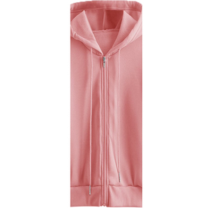 Vestido Sudadera de Forro Polar para Mujer, Personalizado, 100% Algodón, Transpirable, Resistente al Viento, Ecológico, Diseño Bordado en Relieve en la Parte Delantera - Product Image 3