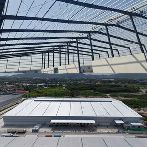 Bâtiment d'entrepôt préfabriqué en acier <span class=keywords><strong>de</strong></span> 10 000 mètres carrés prêt à l'emploi pour atelier et entrepôt - Product Image 2