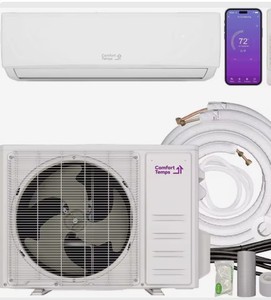 Sistema de Aire Acondicionado/Calefacción Mini Split Eléctrico Original de 18000 BTU/220V, Controlado por Aplicación, Silencioso y Confortable, con WiFi y Accesorios Completos - Product Image 2