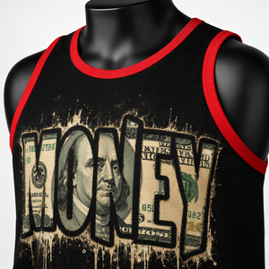 Camiseta sin mangas para hombre, estilo urbano, con estampado gráfico, camiseta informal de verano - Product Image 6