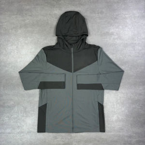 Premium Quality Nylon Tracksuit Set <b>Zip</b>-<b>up</b> <b>Jacket</b> Lightweight Waterproof Breathable Windbreaker Set Training Tracksuit - Product Image 5