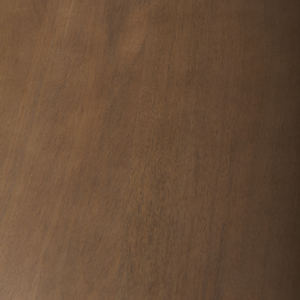 Mesa de Comedor de Cocina Nórdica con Base de Madera de Mango Maciza con Diseño Acanalado y Ondulado, Tapa Ovalada de Mango, Acabado Marrón Intenso, Nuevas Tendencias - Product Image 6