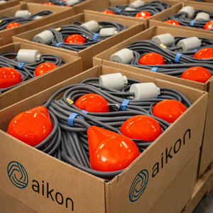 Промышленный поплавковый выключатель с кабельным шлейфом, вертикальный, 24В, для автоматических систем контроля уровня жидкости - Product Image 1