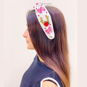 Luxury Derby Headband Chic Handmade Hairpiece Ideal for Race Day Parties and Sophisticated Event Styling - Product Image 2