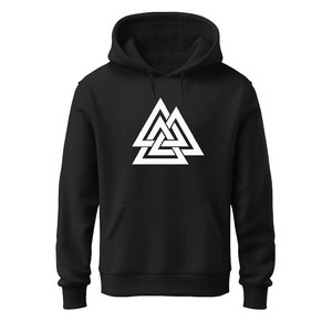 Sweats à capuche d'hiver à manches longues pour hommes de haute qualité couleur unie respirant 100% coton Logo personnalisé coupe ample Style de rue - Product Image 1