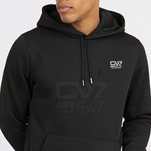 เสื้อฮู้ดขนแกะสำหรับผู้ชายชุดสั้นสองชิ้นเสื้อฮู้ดขนแกะ - Product Image 6