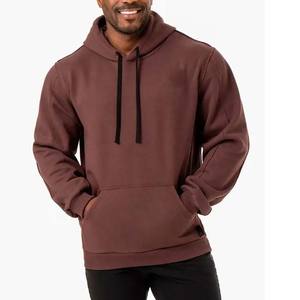 Sweat à capuche décontracté en coton 100% lourd, nouveau style, prix bas, streetwear, coupe régulière, brodé, imperméable - Product Image 1