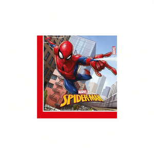 Serviettes Spider-Man 33X33Cm 20Pcs Vaisselle de fête - Product Image 1