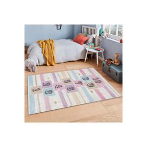 Tapis de sol antidérapant à impression numérique pour enfants sur le thème de la marelle lavable et antidérapant pour la chambre à coucher, le salon et la décoration intérieure. - Product Image 4