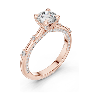 Bague en diamant de laboratoire 1,908 CT pour femmes, clarté VVS-VS EF, or 18 carats, 14 carats, 10 carats et argent 925, or rose, or jaune, or blanc - Product Image 5