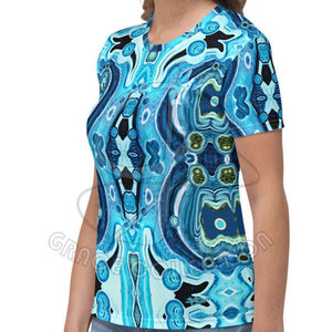 Ropa al por mayor Camiseta personalizada Diseño de impresión con diseño personalizado Camisetas de mujer Impresión personalizada - Product Image 5