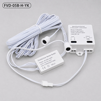 Relais de détection de mouvement infrarouge AC 85V/265V avec portée de détection de 5-8 cm, 60W/100W, IP21, intelligent pour armoire