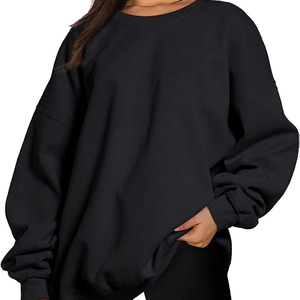 Sweat-shirt sur mesure grande taille en coton et polyester, best-seller, style unique pour femmes, vente chaude, sweat-shirt décontracté pour femmes - Product Image 5