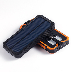 <span class=keywords><strong>Portable</strong></span> 20000mAh Double USB <span class=keywords><strong>Chargeur</strong></span> <span class=keywords><strong>Solaire</strong></span> Étanche Camping En Plein Air Power Bank avec Lumière LED pour Téléphone Mobile - Product Image 5