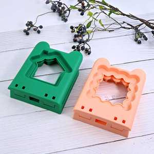 Nouveau coupe-sandwich carré en plastique pour enfants, sans croûte, en forme d'ours, pour faire des toasts sans croûte - Product Image 4