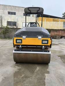 Compacteur vibrant à double tambour Kubota de 1 tonne, moteur diesel ou essence, pour travaux routiers - Product Image 6