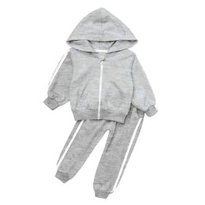 "Conjunto de chándal de invierno para niños personalizable de 2 piezas con sudaderas y pantalones" - Product Image 6