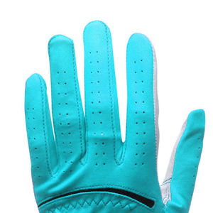 Gant de golf en cuir Cabretta personnalisé avec logo, antidérapant, doux, respirant, prix de gros, gants de golf pour hommes 2025 - Product Image 2