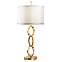 Lampe de table décorative moderne européenne de style chic, en feuille d'or martelée, respectueuse de l'environnement, protectrice pour les yeux, commande tactile AC/DC, logo personnalisé, hôtel