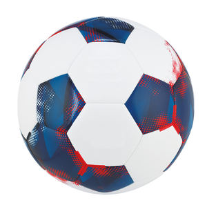 <b>Best</b> New Quality PU Hybrid <b>Football</b> Custom Logo Print High Quality Leather PVC Material Custom Size for Sports Training Use - Product Image 1