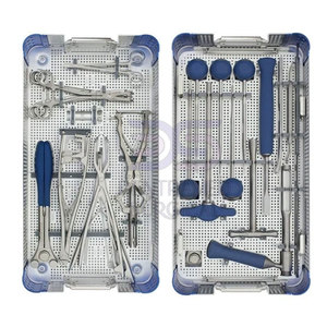 Instruments orthopédiques personnalisés à faible quantité minimale de commande Ensemble d'instruments manuel en acier inoxydable léger réutilisable de haute qualité à vendre - Product Image 2