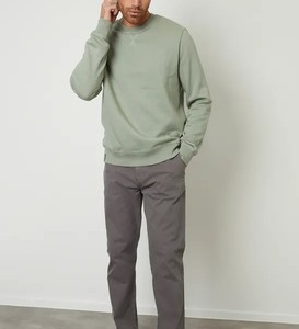 Men's Lightweight Long Sleeve Crewneck <b>Sweatshirts</b> Winter Warm Comfortable Casual Sportswear Custom Logo Print <b>Plain</b> <b>Sweatshirt</b> - Product Image 3