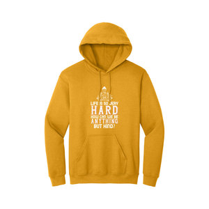 Tela de mezcla de algodón en 260-300 + GSM pesado con bolsillo canguro Estampado de pecho con tema de Buda Diseño y colocación de color personalizable - Product Image 1