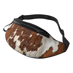 Hot <b>Sale</b> 2025 Customized Logo Cowhide Leather Waist <b>Bags</b> with OEM Service Hot Item! - Product Image 1