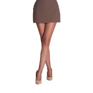 Daymod เลดี้ fity 15ปฏิเสธถุงน่องบางใส nylons rhinestone Fishnet ขนาด XL บรอนซ์4แพ็คสำหรับเด็กผู้หญิงฤดูร้อน - Product Image 1