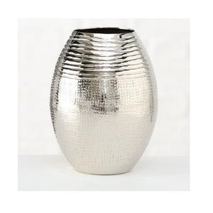 Vase à fleurs en aluminium de conception tendance Pot de fleur de forme ronde de taille personnalisée avec une qualité exceptionnelle pour un usage de mariage - Product Image 5